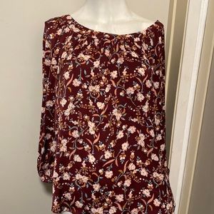 Laura Conrad floral top